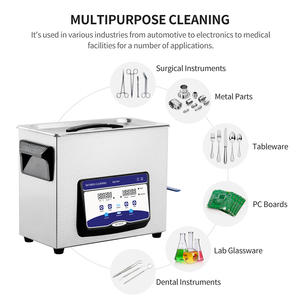 Skymen ODM 40kHz Ultrasonik Temizleyici Toplu Sipariş Isıtmalı Ultrasonik Banyo Laboratuvar Aletleri Tırnak Aletleri PCB Bisiklet Zinciri için - Product Image 6