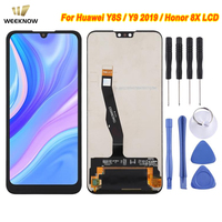 Écran TFT LCD pour Huawei Y8s sans cadre, pièce de rechange pour téléphone portable cassé, compatible Huawei Y9 2019 Honor 8X, remplacement d'écran LCD
