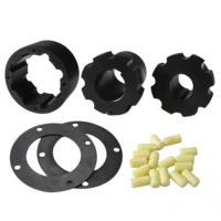 Goupille élastique universelle de haute précision 45 #   Accouplement flexible en acier de type ZL traité par oxydation, OEM, sur mesure, directement de l'usine, SFS