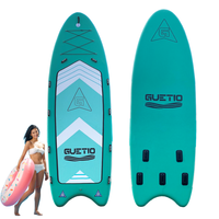 Famille SUP usine gratuite LOGO personnalisé Multi personne Mega Drop Stitch gonflable Stand Up Paddle Board