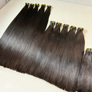 Paquete de <span class=keywords><strong>Cabello</strong></span> Chino Remy con Capa de Queratina Cruda Alineada <span class=keywords><strong>para</strong></span> Máquina de Tejer <span class=keywords><strong>Cabello</strong></span>, Doble Trama, Decolorado, Proveedor Mayorista - Product Image 4