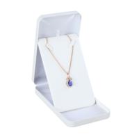 Boîte à bijoux personnalisée en cuir PU noir et blanc, doublure en velours blanc, logo, pour bagues, boucles d'oreilles, colliers, bracelets, boîte de mariage minimaliste