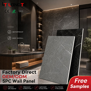Panneau SPC ignifuge à âme rigide pour revêtement mural <span class=keywords><strong>de</strong></span> <span class=keywords><strong>salle</strong></span> <span class=keywords><strong>de</strong></span> <span class=keywords><strong>bain</strong></span>, <span class=keywords><strong>plaque</strong></span> <span class=keywords><strong>de</strong></span> décoration intérieure étanche, vente en gros - Product Image 1