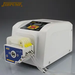 JIHPUMP-bomba peristáltica pequeña de alta calidad, manguera dosificadora de líquido de agua, controlador de máquina de bombeo, 110v y 220v, precio de mercado