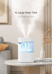 RUNAL masaüstü 4L serin ve sıcak sis H868T akıllı ultrasonik hava nemlendirici ev için - Product Image 2