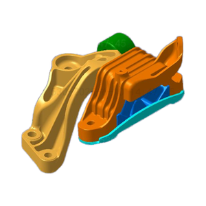 OE T15-1001110GA & T15-1001310GAサスペンションクッション左右エンジンマウントChery Tiggo 5X/4 PRO用 - Product Image 1