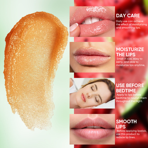Exfoliante Labial de Sandía de Marca Privada OEM, Hidratante, Suave, Elimina la Piel Muerta, Reduce las Arrugas de los Labios, Bálsamo Labial Iluminador - Product Image 4