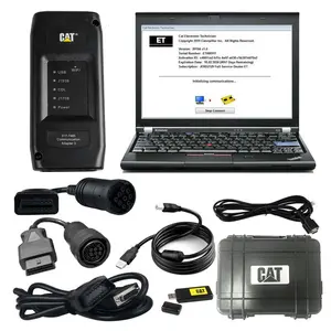 2024A CAT ET3 adattatore diagnostico III CAT ET strumento diagnostico WIFI e cavi 14pin + 9pin più Lenovo X220 Laptop