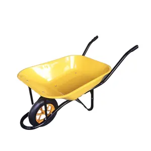 Grote Laadvermogen Carretilla Tuingereedschap Kruiwagen WB6400 Pneumatische Wheelbarrows Voor Midden-oosten