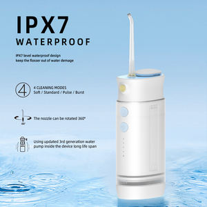 <span class=keywords><strong>Fairywill</strong></span> Mini 9-Jet 180ml Pump Oral Irrigator Combo Set para Good Jet Modern Flossers Portable para uso doméstico Color negro - Product Image 2