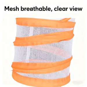 <span class=keywords><strong>Cage</strong></span> Pop-Up en Métal et Fibre avec Fermeture à Glissière pour Insectes, Reptiles et Papillons, 13 3/4x20 Pouces - Product Image 4