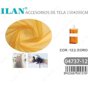 Tessuto color oro Ilan 150x200cm per decorazioni nuziali - Product Image 2