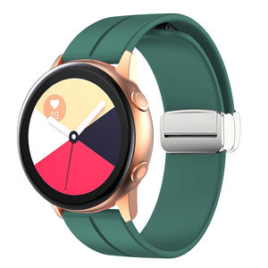 Schick 20 22mm Magnetic D uckle or y For AWEI I alal/ alalaxy atatch/Fo mazmazfit mazR ip/Farmin iliilicono racracelet trampa - Product Image 5