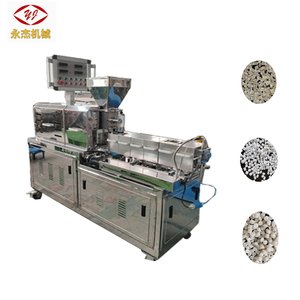 Máquina granuladora PLA PBAT PVA PBS PCL, extrusora de doble tornillo biodegradable de almidón de maíz, componentes de núcleo de pellets de plástico, Motor PLC - Product Image 2