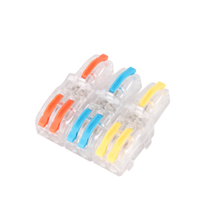 Đầu nối tước dây tự động nhanh 3 trong <span class=keywords><strong>6</strong></span> đầu ra Đầu nối nhanh <span class=keywords><strong>6</strong></span> chân - Product Image 2