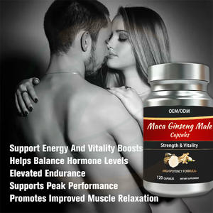 Cápsulas de Maca y Ginseng de China-Herb en Stock para Hombres, Potenciador de Energía Natural, Píldoras Potentes para Apoyar la Potencia y Resistencia en Adultos - Product Image 3