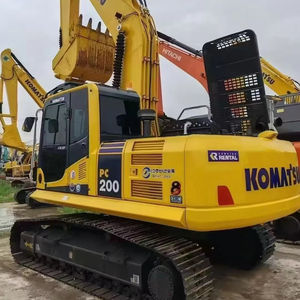 Excavadora sobre orugas de 20 toneladas Komatsu PC200 de calidad Original de Japón, excavadora usada, máquina de construcción, certificado EPA CE para la venta - Product Image 1
