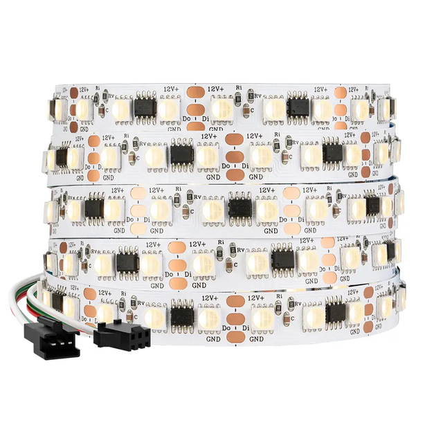 WS2814 12V 24V RGBW 4 in 1 Led Strip WS2811 Similar SK6812 RGBWW RGBCW Addressable Led Pixel Strip