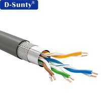 Kabel Ethernet Pengganti Tahan Cuaca untuk Antena Router Starlink V3 Gen 3, Kabel CE RoHS untuk Penggunaan RV, Berkemah, Perjalanan, dan Kelautan