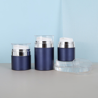 OEM/ODM Flacon/Pot Cylindrique en Acrylique avec Pompe Airless 30ml 50ml 100ml pour Sérum Soin de la Peau, Crème Visage, Lotion, Protection Solaire