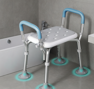 Simple Anti-fall Bath <b>Stool</b> <b>Bathroom</b> Non-slip Sitting Chair for Elderly and Pregnant Women - Product Image 6