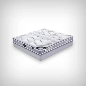 Hot Sales Popular Design Memory Foam Mattress Wholesale Hybrid Mattress Pad Double Mattress Bed