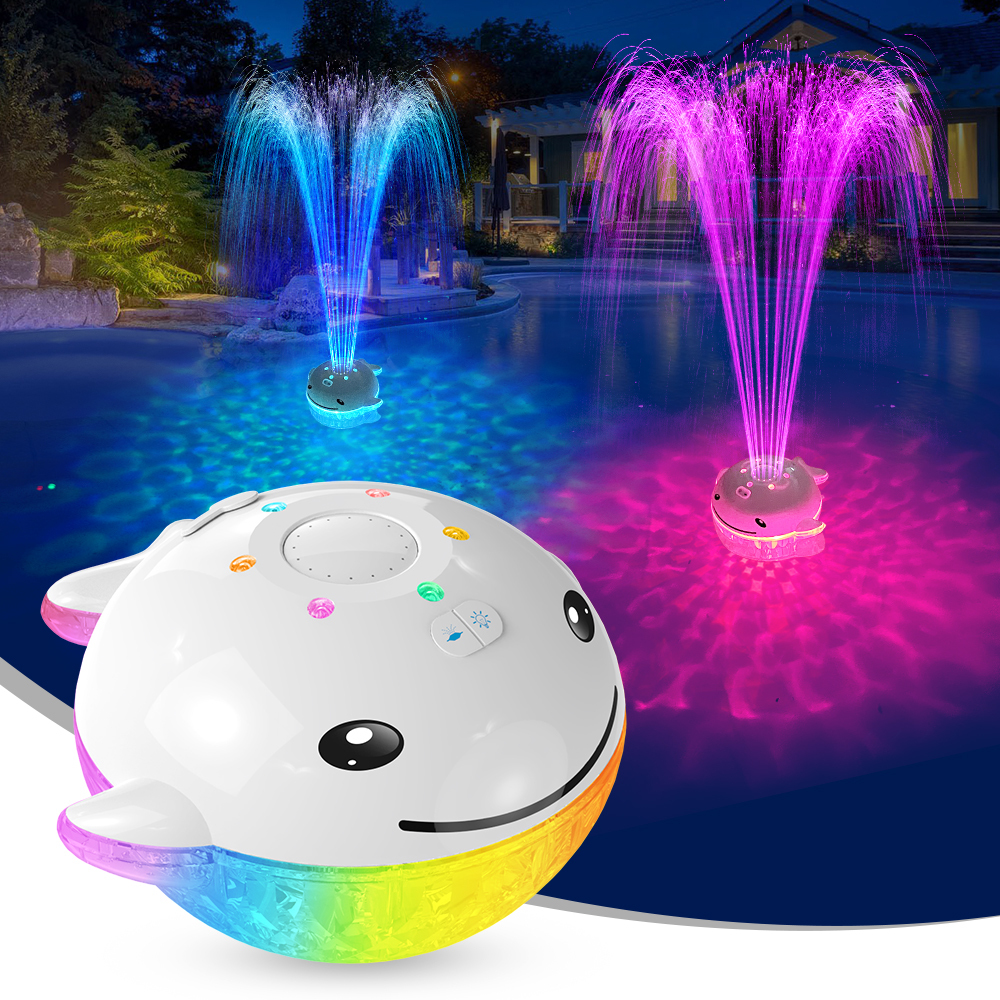 Cootway Hot Sales Swimming Pool LED Lights Outdoor Floating Waterproof LED Light for Swimming Pool