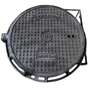 Tùy chỉnh trọng lượng nhẹ nodular gang vuông cũng nắp màu đen bitum bề mặt sơn đúc chính xác cho máy bay vỉa hè - Product Image 5