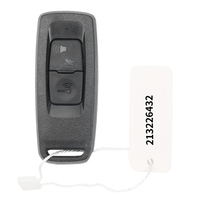 Clé de moto SZMAISHI pour Hon-da K2S K2C, clé à distance de moto à 2 boutons, 433,92 MHz, puce 47, couleur noire, clé à distance de moto