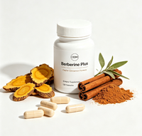 Berberine Plus avec des capsules de cannelle de Ceylan