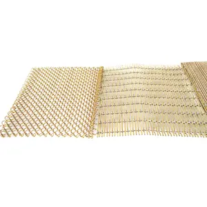 Mesh 2mm Decorative Stainless Steel Silver Wire Perforated Metal Mesh Screen Sheet