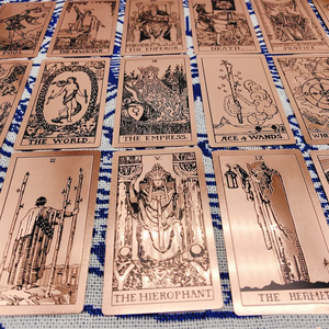 El Tarot del Hexagrama Rosa del Atrabibarato, Baraja Completa de 78 Cartas, Set de Regalo Místico Personalizado - Product Image 4