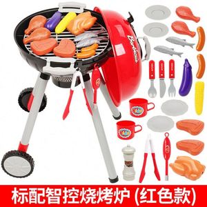 Jouet de cuisine interactif barbecue avec effets sonores et lumineux réalistes pour enfants - Product Image 2