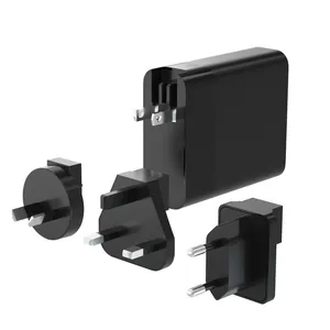 Weltweit kompatibler 150W Gan PD/PPS-Ladegerät adapter 3 USB C-und 1 USB A-Ladeans chlüsse mit UK/EU/AU/Korea-Steckern