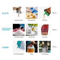 Impression personnalisée 1 litre, savon liquide, détergent, boisson, yaourt, gelée, shampoing, emballage cosmétique, pochette à bec