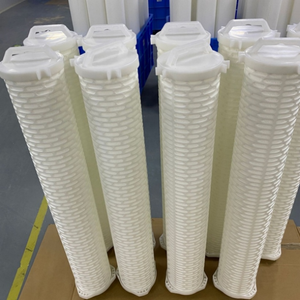 Élément filtrant en PTFE à haute performance de coût 15 pouces cartouche plissée en PTFE hydrophobe pour la stérilisation du réservoir de mélange - Product Image 5