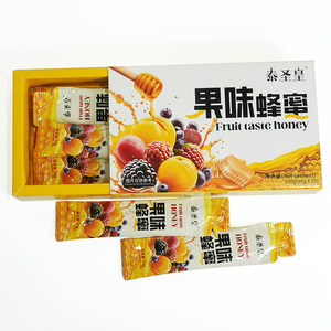 Miel tonique aromatisé aux fruits, en boîte de 20g, marque privée OEM, miel naturel nutritif - Product Image 6