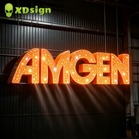 Lettres lumineuses LED personnalisées XDsign, enseigne 3D, éclairage étanche effet ciel étoilé, certifiées CE IPx7, longue durée de vie, pour restaurants et véhicules