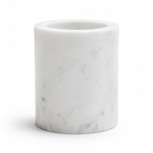 Juego de Accesorios de Baño de Mármol Blanco Jazz, Dispensador de Jabón de Mármol Blanco Natural, Accesorios de Baño Blancos y Grises - Product Image 5