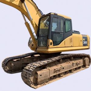รถขุดตีนตะขาบโคมัตสึ PC300 มือสอง ขนาด 30 ตัน ผลิตในญี่ปุ่น-จีน อุปกรณ์ก่อสร้าง พร้อมเครื่องยนต์ ปั๊ม เกียร์ สำหรับตรวจสอบผ่านวิดีโอ - Product Image 1