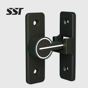 SSR LC-123 Interior <b>Door</b> Bolt Luminous Modern Stainless Steel Surface-mounted Adjustable Custom Thickness Room <b>Door</b> Latch 90 - Product Image 1