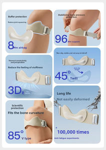 Fabrika toptan ayarlanabilir spor 3D silikon Patella dizlik kayış diz ağrı kesici diz desteği Brace - Product Image 5