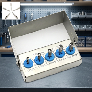 Lot de 15 instruments manuels avancés pour implants dentaires : embouts de forage, instruments de sinus lift, instruments chirurgicaux de classe I CE - Product Image 3