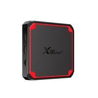 Boîtier Smart TV X96 Mini Plus, Android 9.0, Amlogic S905W4 Quad Core, 2 go/16 go, lecteur multimédia décodeur connecté, avec WiFi 2.4/5 ghz