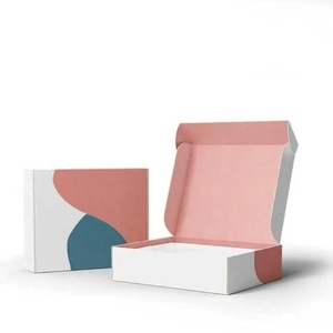 Boîtes postales en <span class=keywords><strong>carton</strong></span> imprimé couleur, <span class=keywords><strong>emballage</strong></span> en papier ondulé personnalisé pour perruques avec logo, fabrication OEM - Product Image 1