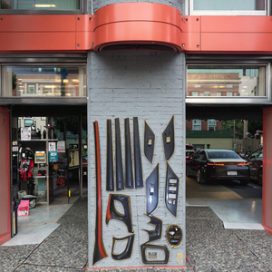 Maictop sợi carbon cửa xử lý tay vịn <span class=keywords><strong>TRIM</strong></span> gr nội thất mouldings Bảng điều chỉnh Auto <span class=keywords><strong>TRIM</strong></span> <span class=keywords><strong>Kit</strong></span> cho Hilux Revo 2016-2021 - Product Image 6