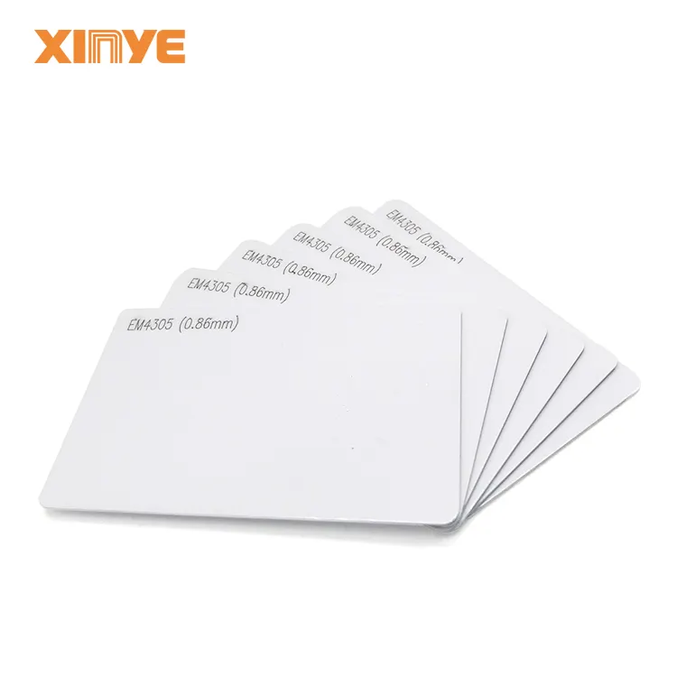 Colored PVC NFC visit qr code card contactless smart chip blank 125khz 13.56mhz access control rfid hotel key card custom
