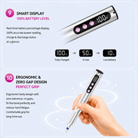 Vantrend Beauty - Perceuse à ongles électrique rechargeable en aluminium, longue durée de vie de la batterie, moteur brossé, portable, sans fil, 0-35000 tr/min