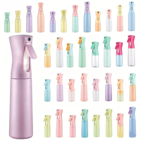 Pulvérisateur à pompe à brume fine continue PET 200ml 300ml haute pression ultra-fine anti-fuite pour salon de coiffure, plantes et désinfection