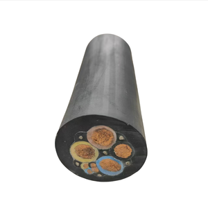 0,38/0.66KV Núcleo de cobre de bajo voltaje a prueba de explosiones Funda de goma negra <span class=keywords><strong>Cable</strong></span> de alimentación de minería flexible resistente al aceite - Product Image 1